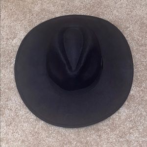 Black Felt Hat